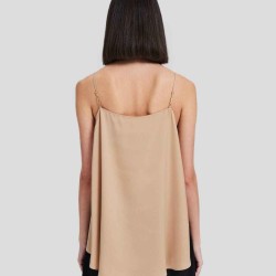 Square Neck Flared Cami Top