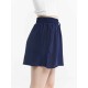 Ruffled Elastic Waist Culotte Ruffled Elastic Waist Culotte
