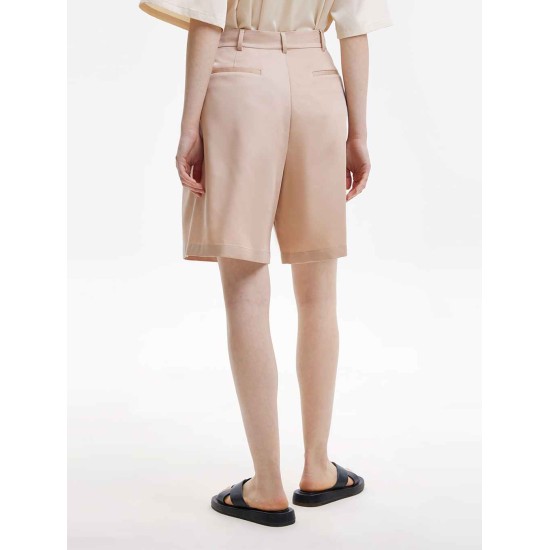 Pleated High-waisted Shorts Pleated High-waisted Shorts