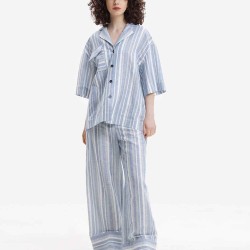 Wide-leg Pajama Pants