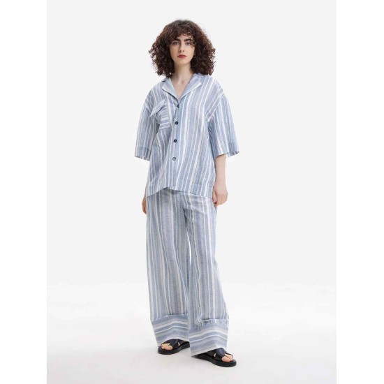 Wide-leg Pajama Pants Wide-leg Pajama Pants