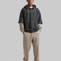 Double Layered Cotton Hoodie