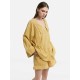 Point Collar Pajama Shirt Point Collar Pajama Shirt