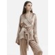Trimmed Silk Pajama Set Trimmed Silk Pajama Set