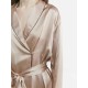 Trimmed Silk Pajama Set Trimmed Silk Pajama Set