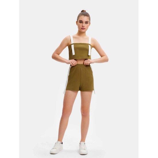 Striped Training Shorts Striped Training Shorts