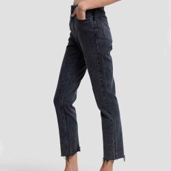 Hight Waist Tapered Jeans