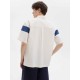 Drop Shoulder Color-block Short Sleeve Shirt Drop Shoulder Color-block Short Sleeve Shirt