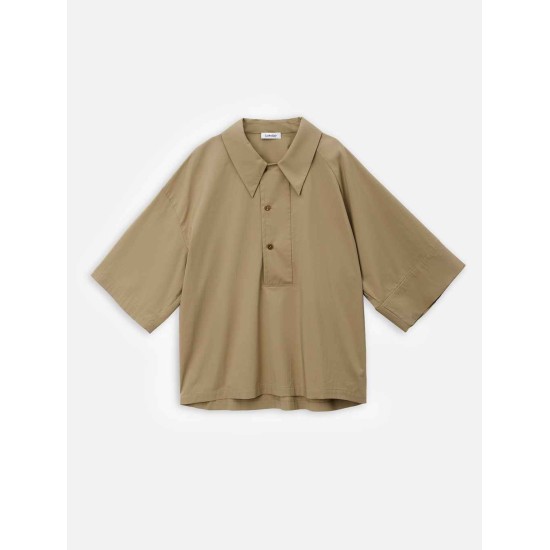Short-Sleeve Cotton Blend Polo Shirt Short-Sleeve Cotton Blend Polo Shirt