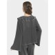 Ruched Pajama Shirt Ruched Pajama Shirt