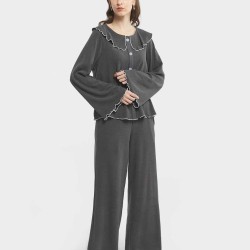 Ruched Pajama Pants