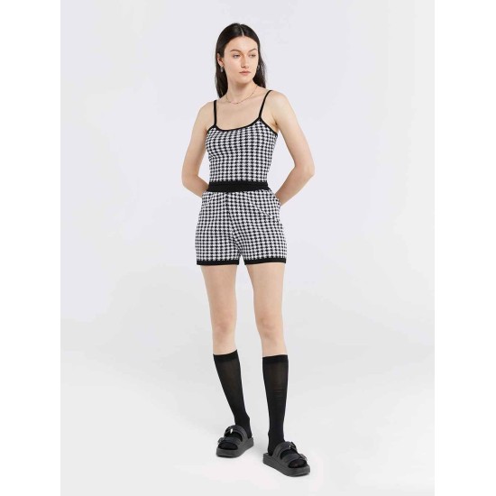 Houndstooth Top & Shorts Set Houndstooth Top & Shorts Set