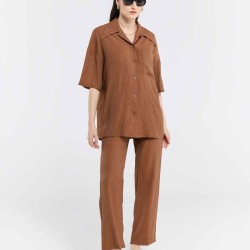 Half Sleeve Shirt & Pants Set
