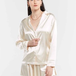 Satin Effect Three-Piece Set