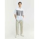 Patchwork Button-up Linen Shirt Patchwork Button-up Linen Shirt