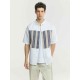 Patchwork Button-up Linen Shirt Patchwork Button-up Linen Shirt