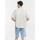 Stripe Short Sleeve Linen Shirt Stripe Short Sleeve Linen Shirt