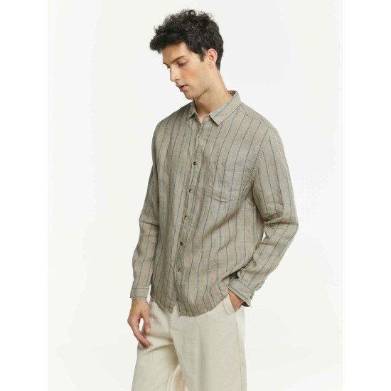 Striped Linen Shirt Striped Linen Shirt