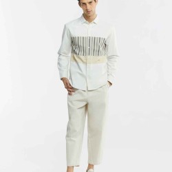 Patchwork Cotton Shirt