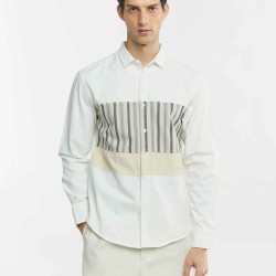 Patchwork Cotton Shirt