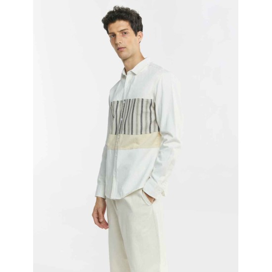 Patchwork Cotton Shirt Patchwork Cotton Shirt