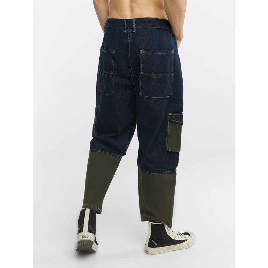 Cropped Denim Cargo Pants Cropped Denim Cargo Pants