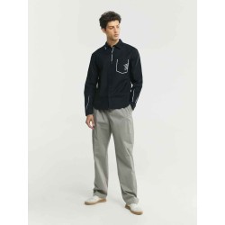Modern Buttoned Cotton Shirt