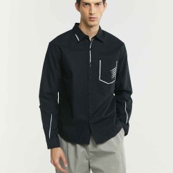 Modern Buttoned Cotton Shirt