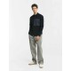 Stripe Patchwork Long Sleeve Shirt Stripe Patchwork Long Sleeve Shirt
