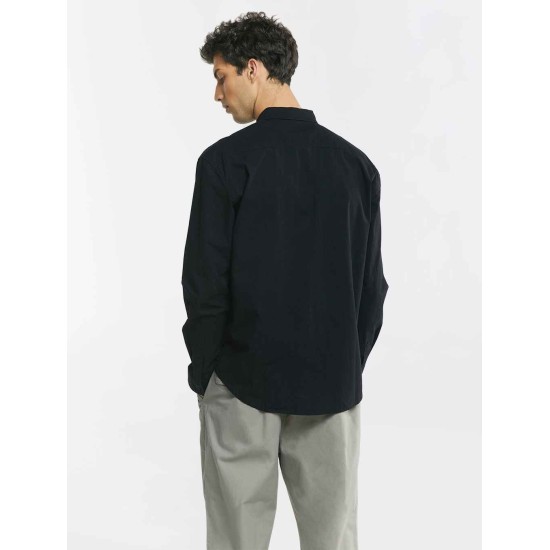 Stripe Patchwork Long Sleeve Shirt Stripe Patchwork Long Sleeve Shirt