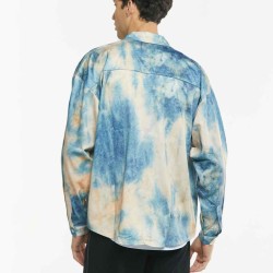 Tie-dye Gradient Long Sleeve Shirt