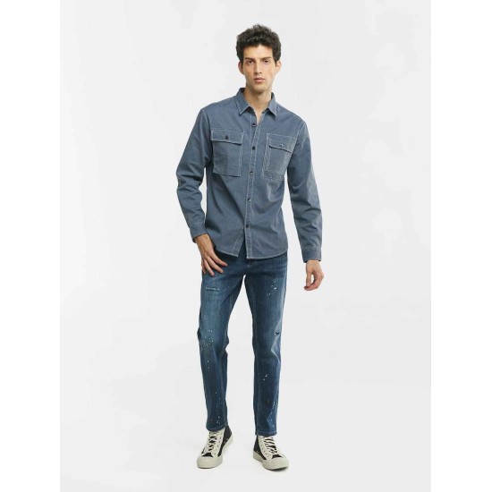 Solid Long Sleeve Cotton Shirt Solid Long Sleeve Cotton Shirt
