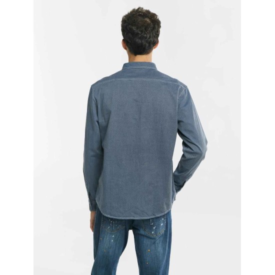Solid Long Sleeve Cotton Shirt Solid Long Sleeve Cotton Shirt