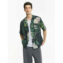 Vintage Printed Cotton Shirt
