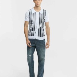 Vintage Distressed Ripped Jeans