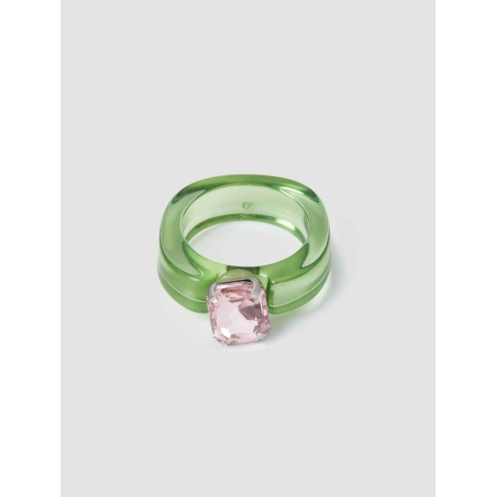 Acrylic Rhinestone Ring Acrylic Rhinestone Ring