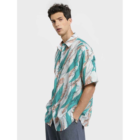 Color Contrast Short-Sleeve Shirt Color Contrast Short-Sleeve Shirt