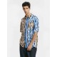 Color Contrast Striped Short-Sleeve Shirt Color Contrast Striped Short-Sleeve Shirt