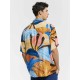 Abstract Print Short-Sleeve Shirt Abstract Print Short-Sleeve Shirt