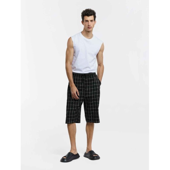 Elastic Waist Plaid Shorts Elastic Waist Plaid Shorts