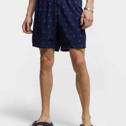 Multi-color Printed Beach Shorts