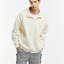 Monochrome Quarter-Zip Sweatshirt
