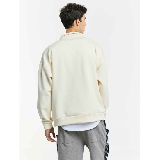 Monochrome Quarter-Zip Sweatshirt Monochrome Quarter-Zip Sweatshirt