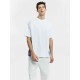 Crewneck Patchwork Pure Cotton T-shirt Crewneck Patchwork Pure Cotton T-shirt