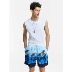 Quick Drying Printed Beach Shorts