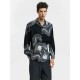 Abstract Print Long-Sleeve Shirt Abstract Print Long-Sleeve Shirt