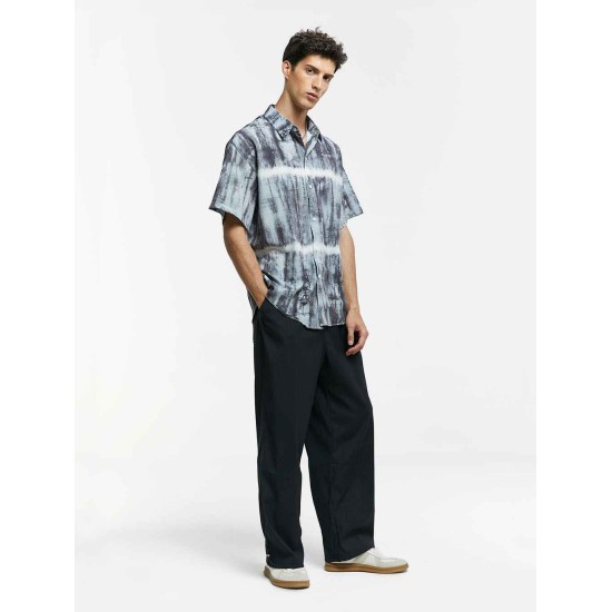 Vintage Print Short-Sleeve Shirt Vintage Print Short-Sleeve Shirt