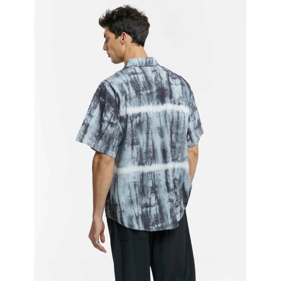 Vintage Print Short-Sleeve Shirt Vintage Print Short-Sleeve Shirt