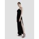 Strapless Velvet Evening Gown Strapless Velvet Evening Gown