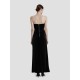 Strapless Velvet Evening Gown Strapless Velvet Evening Gown